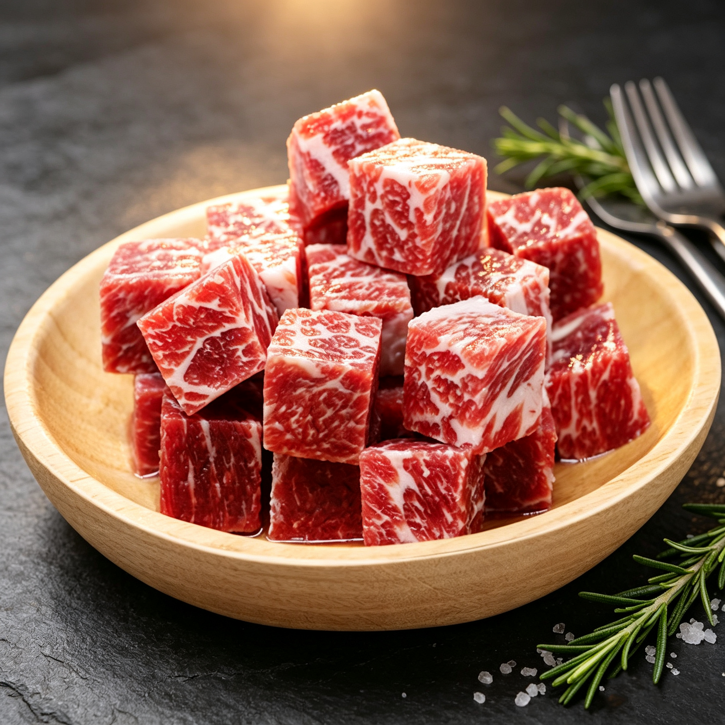 Marbled Beef Cubes