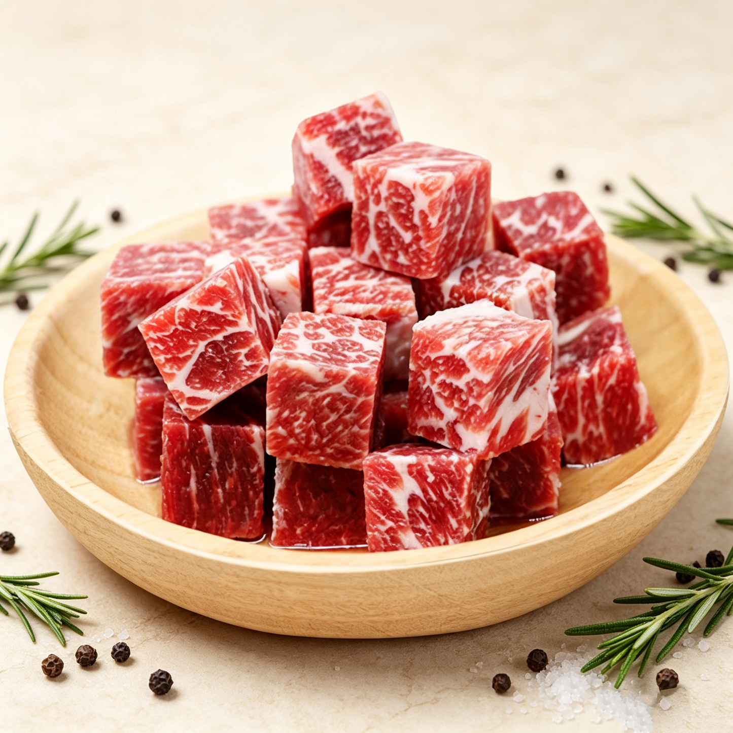 Marbled Beef Cubes